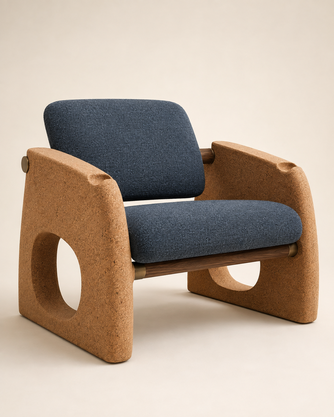 Corvella Arch Cork Lounge Chair