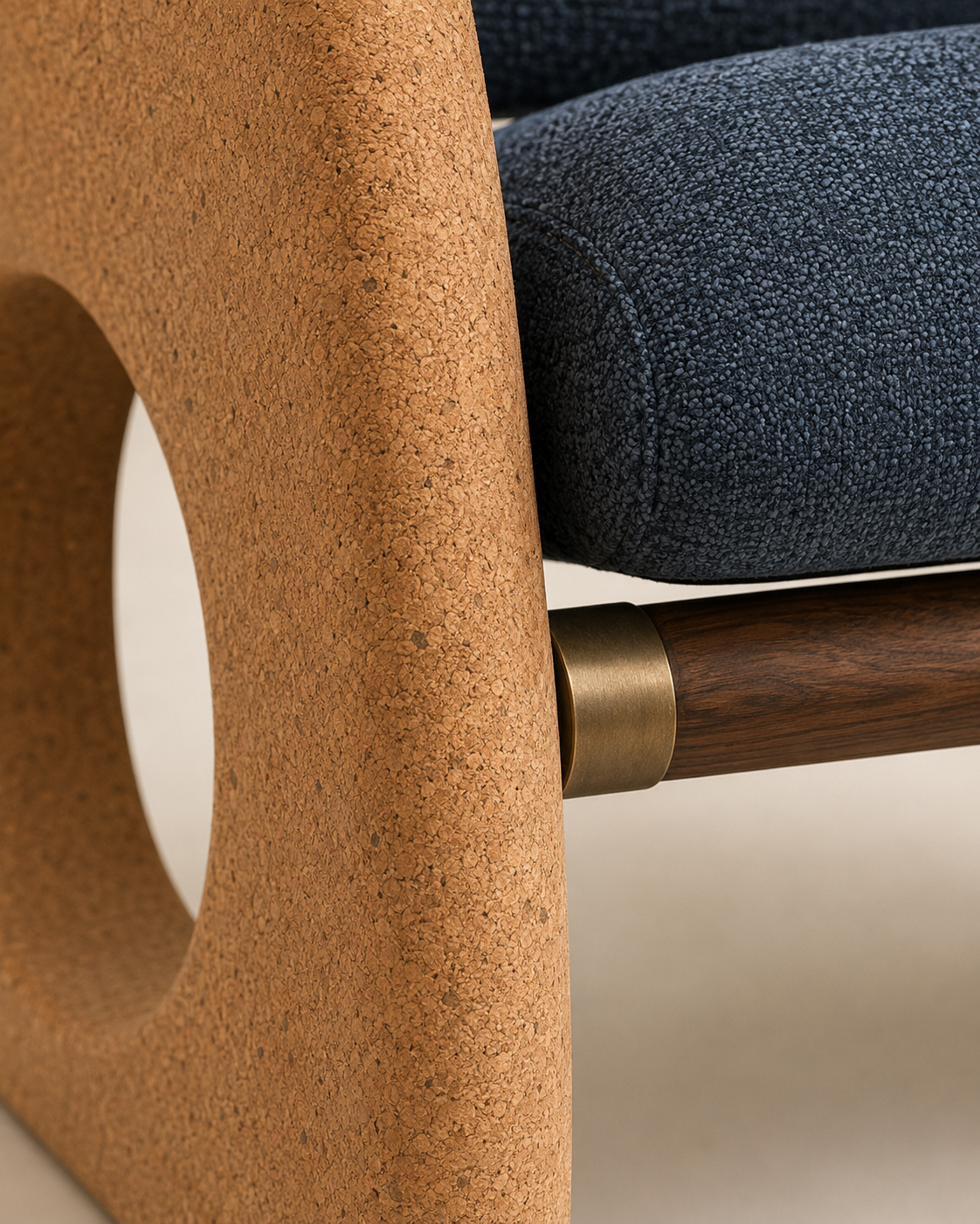 Corvella Arch Cork Lounge Chair
